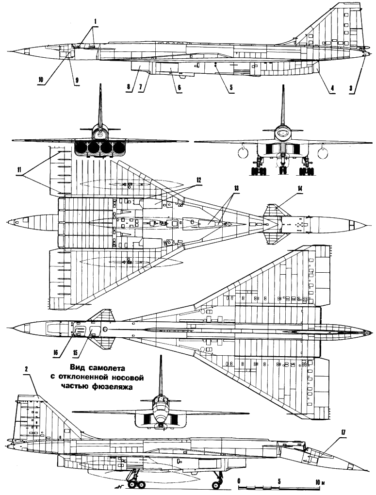 Самолет будущего, забытый в прошлом. Ударный ракетоносец Т-4