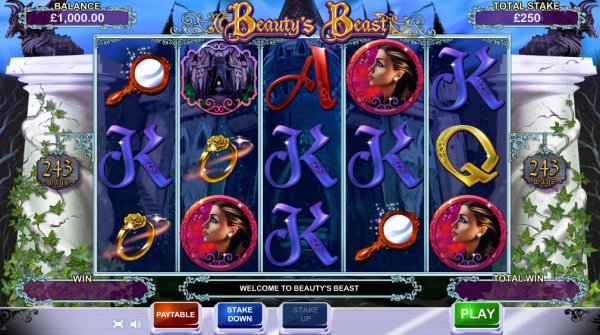 Игровой автомат Beauty and the Beast - спаси красавицу и выиграй кучу денег