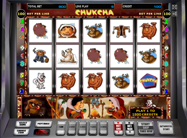 Игровой автомат Chukchi Man - невероятные выигрыши для игроков казино Вулкан