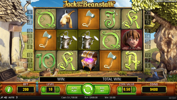 Игровой автомат Jack And The Beanstalk - крупные выигрыши для игроков казино Вулкан