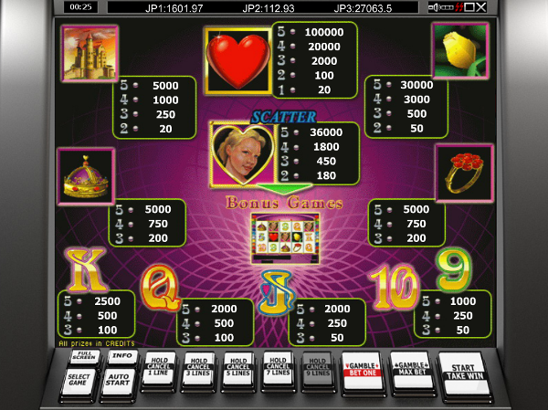 Игровой автомат Queen of Hearts - щедрые награды в казино Вулкан