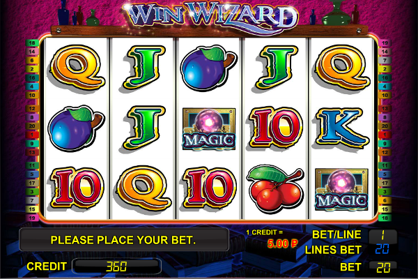 Игровой автомат Win Wizard - регулярные выигрыши для игроков казино Вулкан