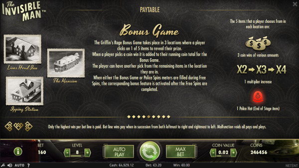 Игровой слот The Invisible Man - в лучшие автоматы NetEnt играй в Вулкан Делюкс казино