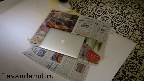 Как покрасить ноутбук своими руками Как покрасить ноутбук своими руками