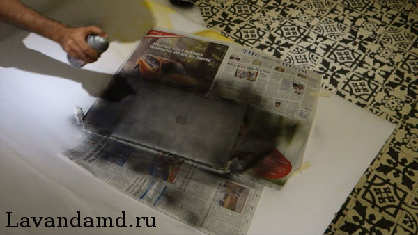 Как покрасить ноутбук своими руками Как покрасить ноутбук своими руками