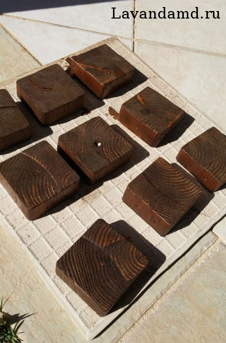 Как сделать часы из деревянных блоков своими руками