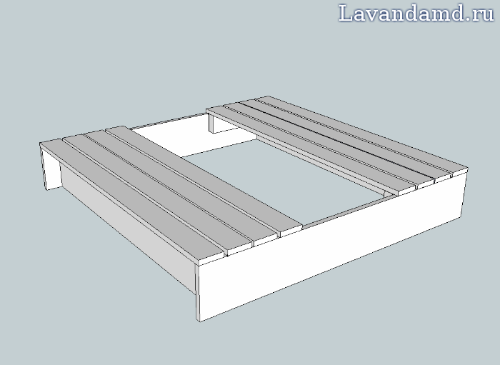 Как сделать песочницу своими руками