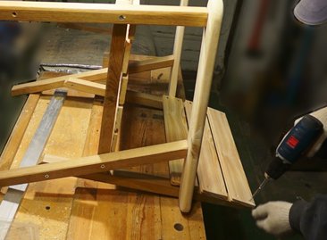 Как сделать стулья из дерева своими руками