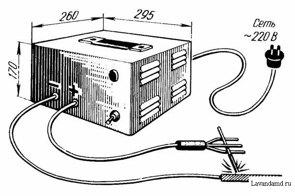 Самодельный сварочный аппарат на постоянном токе