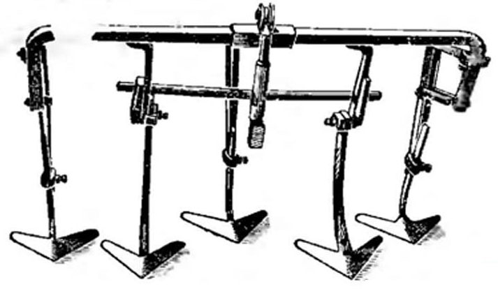 Самодельный стрельчатый культиватор